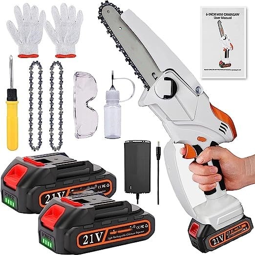 (Last Day 70% OFF) Mini Chainsaw Cordless Electric Chainsaw
